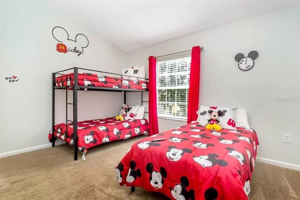 Minutes To Disney, Free Water Park & Private Pool Orlando Eksteriør bilde